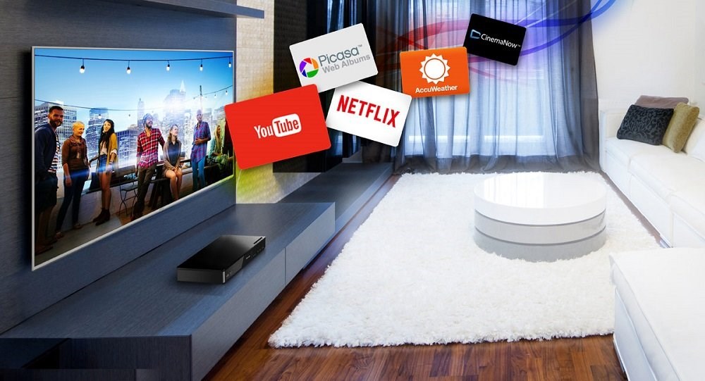 Panasonic DMP-BDT181 internetové služby